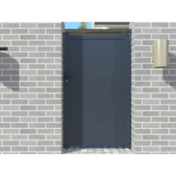 Portillon battant en aluminium 100x142cm GARDE X-Métal