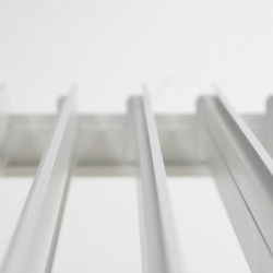 Pergola bioclimatique autoportante en alu blanc 3x4m Ombrea