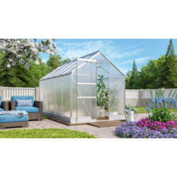 Serre de jardin en alu et polycarbonate de 6mm - Apollo 6200 - Vitavia