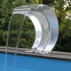 Cascade Mamba Acrylic LED pour piscine Ubbink