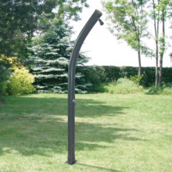 Douche solaire - tête diam.15cm- H.208cm - Solaris Plus Ubbink