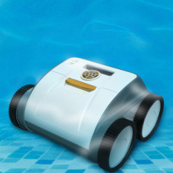 Robot électrique à batterie pour piscine Ruby - 3 moteurs fond et paroi - Bestway