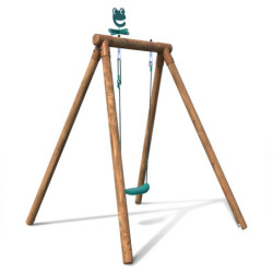 Portique en bois pour enfants HANNA 165x166x195cm – SOULET