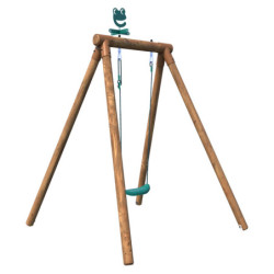 Portique en bois pour enfants HANNA 165x166x195cm – SOULET