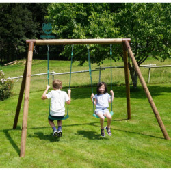 Portique en bois pour enfants ALIZEE 265x166x195cm – SOULET