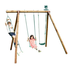 Portique en bois pour enfants ARTHUR 278x189x222cm – SOULET