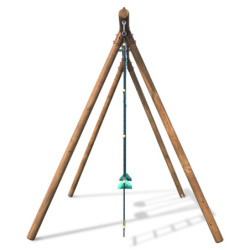 Portique en bois pour enfants ARTHUR 278x189x222cm – SOULET