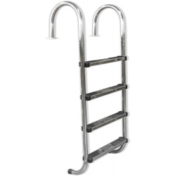 Piscine octogonale allongée démontable en bois 550x375x129cm ST. LOUIS - Water'Clip