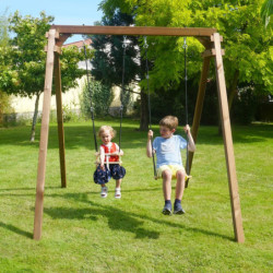 Portique en bois pour enfants AMBRE 210x207x224cm – SOULET