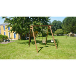 Portique en bois pour enfants ULYSSE 240x207x224cm – SOULET