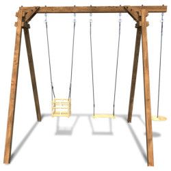 Portique en bois pour enfants ULYSSE 240x207x224cm – SOULET