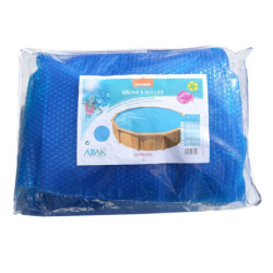 Bâche à bulles en polyéthylène pour piscine ovale 730x360cm - Trigano