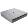 Bac à sable en bois traité avec bancs 118x118x22cm – SOULET
