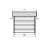 Abri de jardin en bois traité autoclave 28mm 7,09m² toit berceau SOLID
