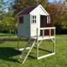 Cabane sur pilotis pour enfants en bois 160x190x242cm Storch – Wendi Toys
