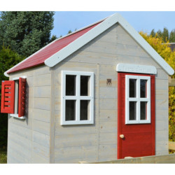 Cabane sur pilotis pour enfants en bois 160x190x242cm Storch – Wendi Toys