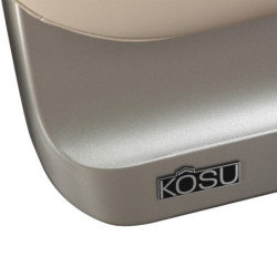 Fauteuil massant 3D corps complet chauffant - Zero Gravity - Bluetooth - Luxe K86-1 crème - KÔSU