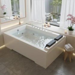 Doccelli Balnéos Acrylique Blanc