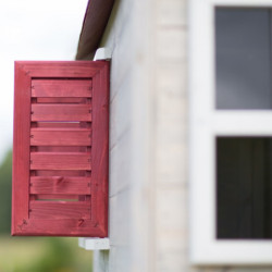 Cabane sur pilotis pour enfants en bois 350x192x242cm avec portique Zebra – Wendi Toys