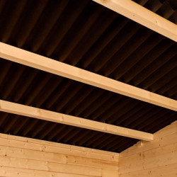 Abri de jardin en bois massif 22,87m² – Habrita