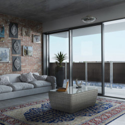 Brise-vue en résine tressée pour balcon et clôture - 11 coloris au choix - RATTAN ART