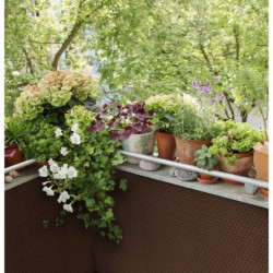 Brise-vue en résine tressée pour balcon et clôture - 11 coloris au choix - RATTAN ART