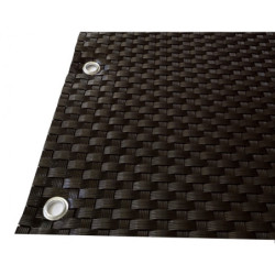 Brise-vue en résine tressée pour balcon et clôture - 11 coloris au choix - RATTAN ART