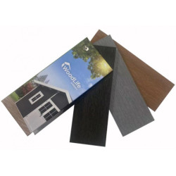 Kit échantillon 3 couleurs abris de jardin composite PREMIUM Woodlife Garden