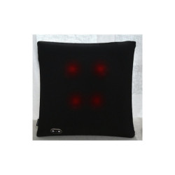 Coussin de massage Shiatsu chauffant gris sans fil - Kosû Wellness