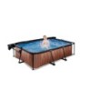 Exit Toys Piscines tubulaires Marron