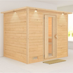 Sauna traditionnel Sonara 6 à 8 places 38mm KARIBU