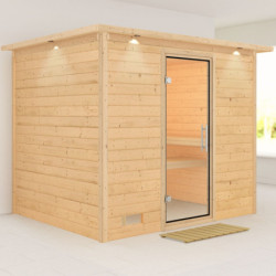 Sauna traditionnel Sonara 6 à 8 places 38mm KARIBU