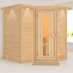 Sauna traditionnel 38mm 4 à 5 places Sahib 1 - KARIBU