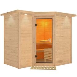 Sauna traditionnel 38mm 5 à 6 places Sahib 2 - KARIBU