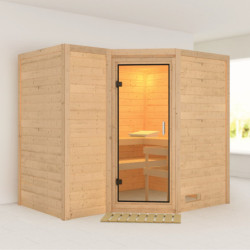 Sauna traditionnel 38mm 5 à 6 places Sahib 2 - KARIBU