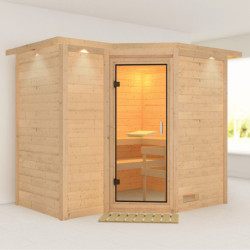 Sauna traditionnel 38mm 5 à 6 places Sahib 2 - KARIBU