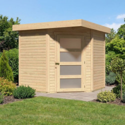 Abri de jardin en bois massif 4,62m² Schwandorf 3 – Karibu 