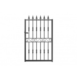 Portillon battant ajouré en acier galavanisé 100x150cm DARGAVILLE - 18 coloris au choix - ROY