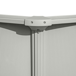 Piscine hors sol ronde Hydrium™ Ø300x120cm en acier laqué blanc - Bestway