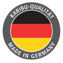 Cabane sur pilotis en épicéa naturel Frieda avec toboggan - Karibu