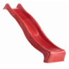 Toboggan à vagues en plastique - rouge - pour plateforme H.125cm – Karibu