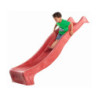 Toboggan à vagues en plastique - rouge - pour plateforme H.125cm – Karibu
