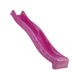 Toboggan à vagues en plastique - violet - pour plateforme H.150cm – Karibu