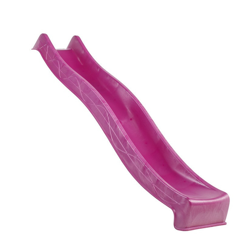 Toboggan à vagues en plastique - violet - pour plateforme H.150cm – Karibu