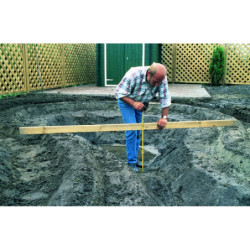 Bâche de bassin pré-découpée 2x3m PVC 0,5mm Ubbink