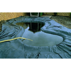 Bâche de bassin pré-découpée 2x3m PVC 0,5mm Ubbink