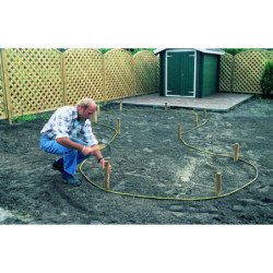 Bâche EPDM 5x3,37m épaisseur 0.6mm pour bassin de jardin - Ubbink