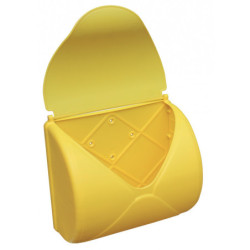 Boîte aux lettres en plastique jaune – Karibu