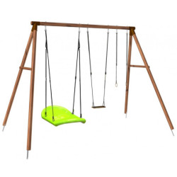 Portique en bois pour ados GALDAR BATEAU 468x281x330cm – SOULET