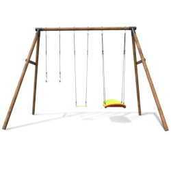 Portique en bois autoclave Galdar bateau 468x281x330cm – SOULET